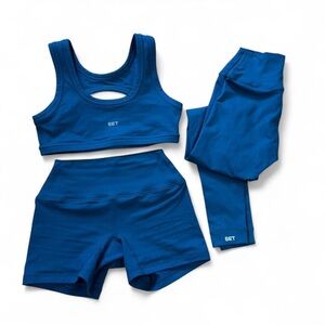 SET Active Formcloud sports bra, shorts, & leggings